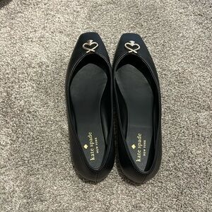 Kate Spade Black Leather flats